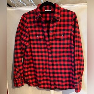 LL Bean Signature plaid flannel